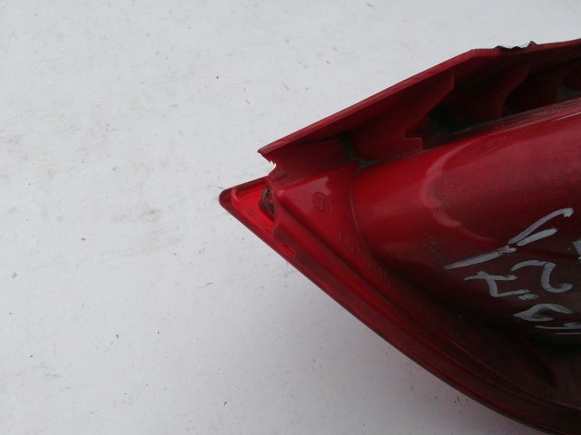 195859 Mercedes Benz A-Class(W169) 2004-2008 bal hátsó lámpa, füst színű, a képen látható sérüléssel A1698200364