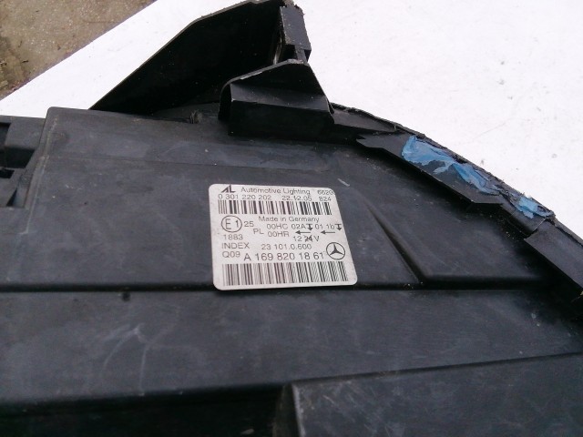 195847 Mercedes Benz B-Class W245 2005-2011 Jobb első fényszóró A1698201861