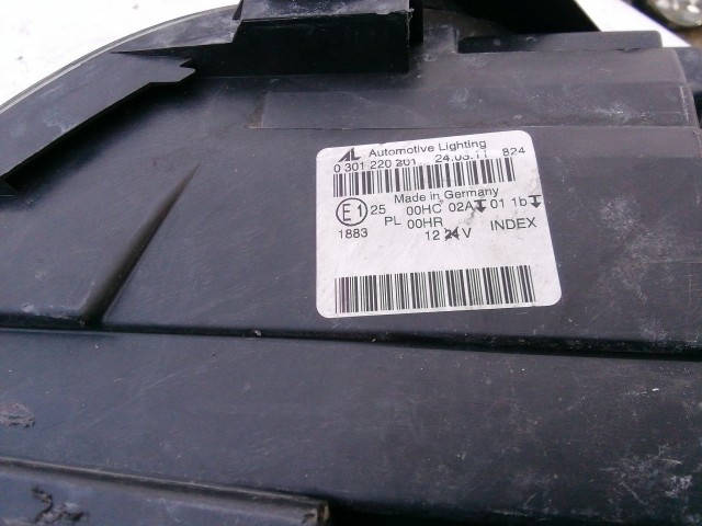 195842 Mercedes Benz B-Class W245 2005-2011 bal első fényszóró, matt plexi!!!!!