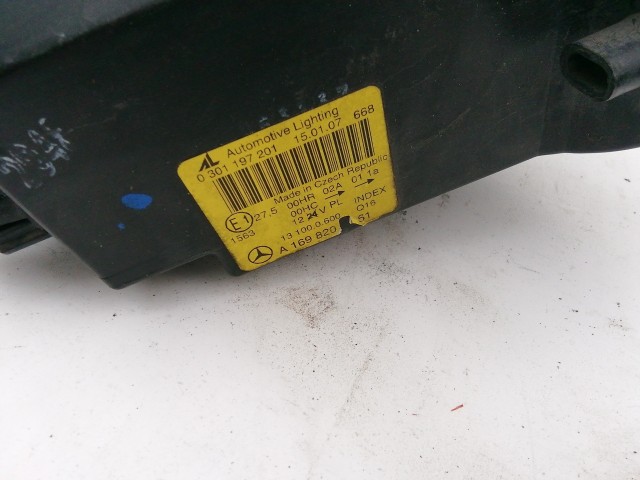 195828 Mercedes Benz A-Class(W169) 2004-2008 bal első fényszóró  A1698200161