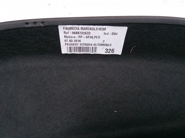 193464 Citroen DS4  2011-2015 Kalaptartó