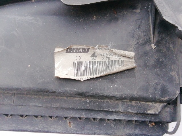 193554 Fiat Idea 2003-2012 Multipla 2003-2010 bal első fényszóró, ködlámpás kivitel 51780723