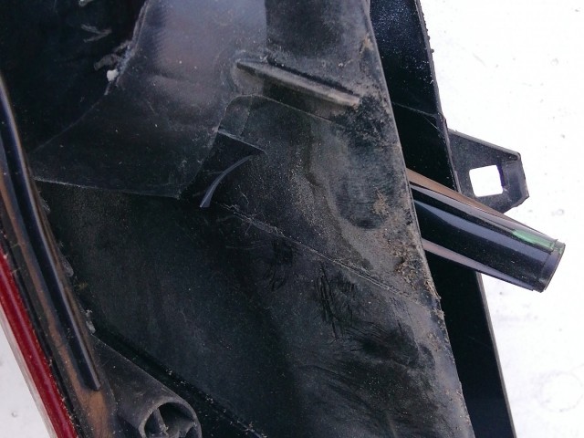 193817 Ford Fiesta 2002-2008 2002-2008 Lámpa , Fényszóró Használt  bal hátsó a képen látható sérüléssel