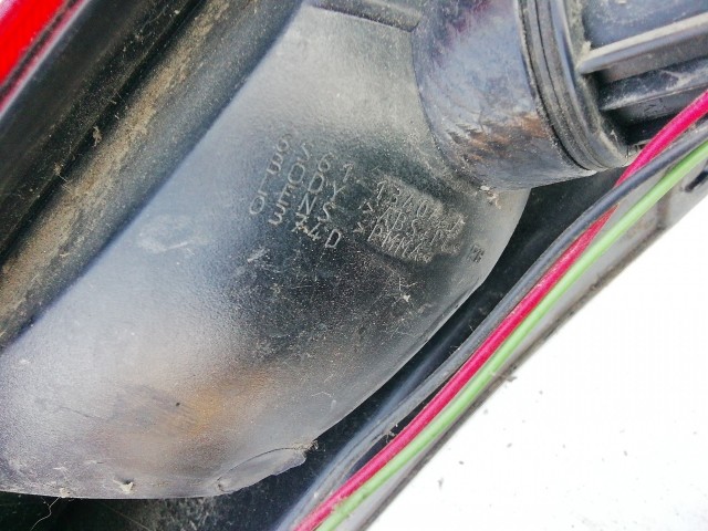 193623 Ford Fiesta 2002-2008 2002-2008 Lámpa , Fényszóró Használt  jobb hátsó