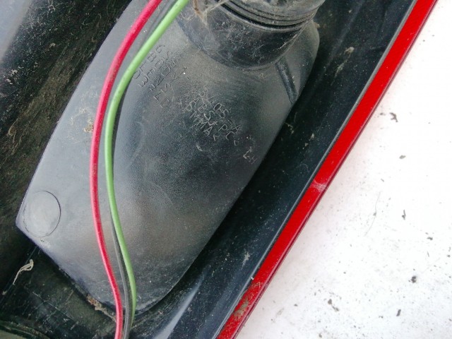 193618 Ford Fiesta 2002-2008 2002-2008 Lámpa , Fényszóró Használt  bal hátsó