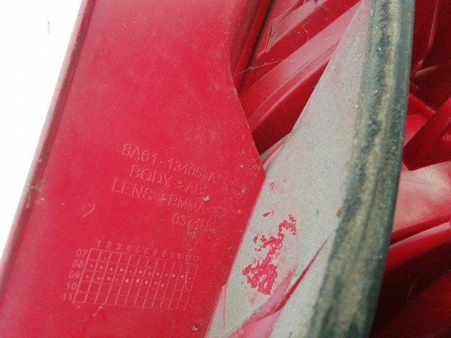 193612 Ford Fiesta 2008-2013 bal hátsó Lámpa, izzófoglalat nélkül!!