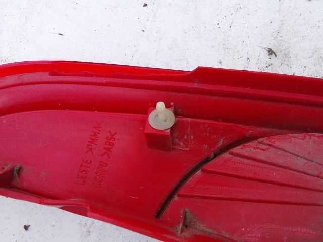 193679 Fiat Panda 2003-2012 bal hátsó lámpa, a képen látható sérüléssel izzófoglalat nélkül!!