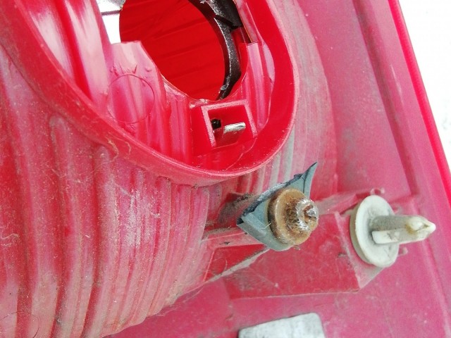 193679 Fiat Panda 2003-2012 bal hátsó lámpa, a képen látható sérüléssel izzófoglalat nélkül!!