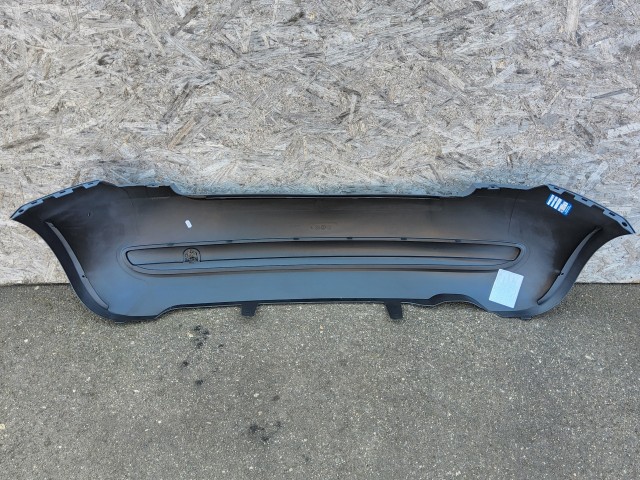 Fiat 500 2007-2015 utángyártott új hátsó lökhárító Pop kivitel parkszenzor hely jelel 