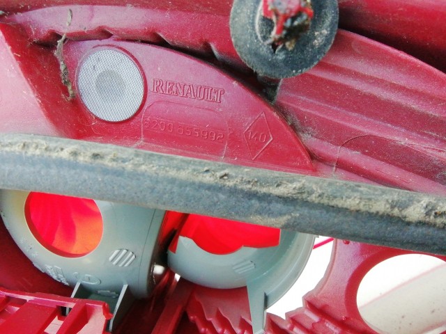 193730 Renault Modus 2007-2012 Lámpa , Fényszóró Használt  bal hátsó