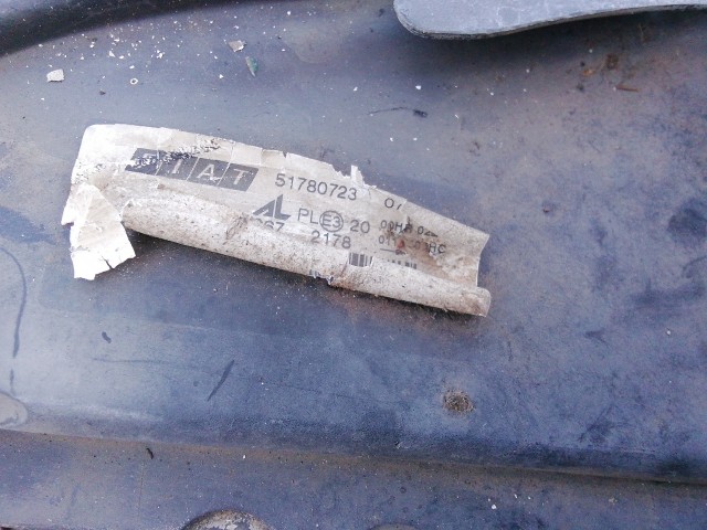 193731 Fiat Idea 2003-2012 Multipla 2003-2010 bal első fényszóró, ködlámpás kivitel 51780723