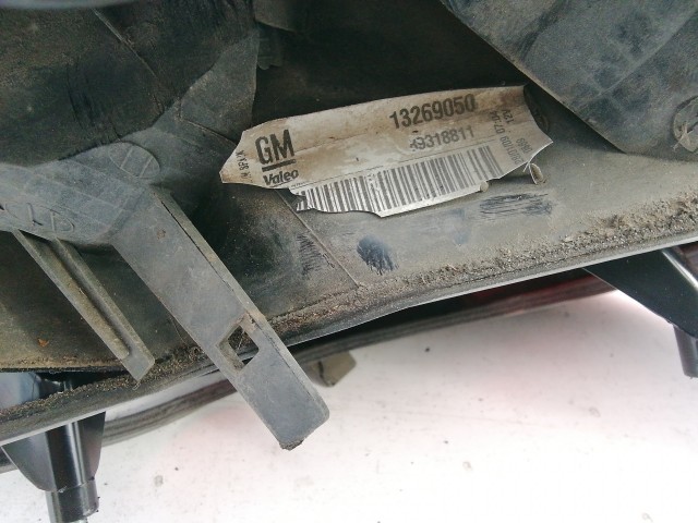 193967 Opel Corsa D 2006-2014 5 ajtós bal hátsó lámpa, izzófoglalat nélkül!!