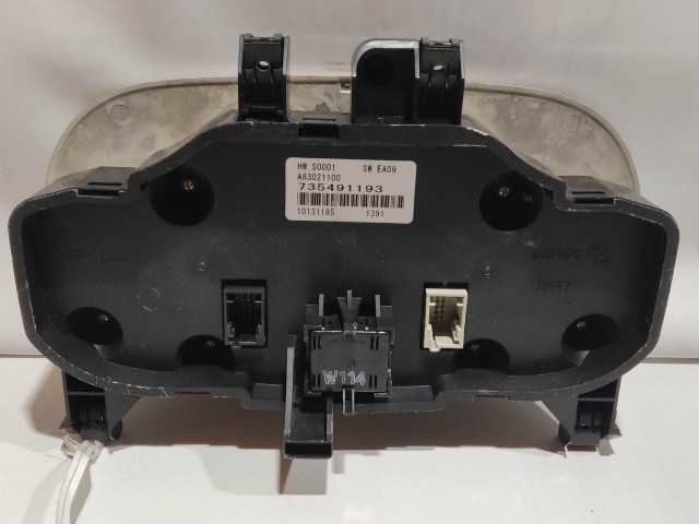 Fiat 500 2007-2015 digit klímás fűtés kapcsoló 735491193