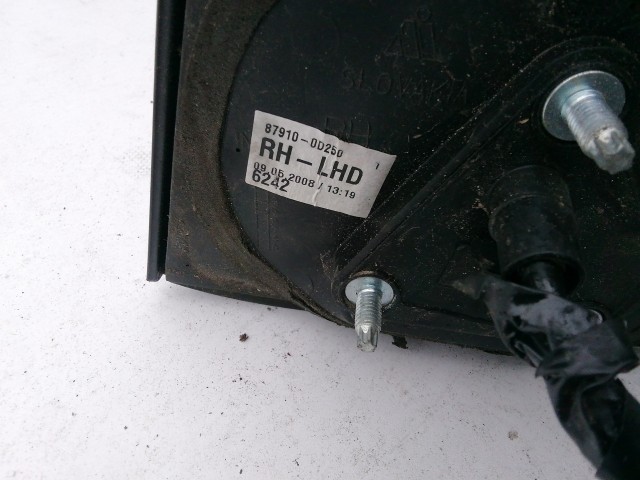 193947 Toyota Yaris II. 2006-2011 3 vezetékes jobb oldali visszapillantó tükör