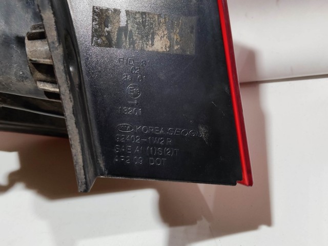 198070 Kia Rio 2011-2017 jobb hátsó külső lámpa 92402-1W2R