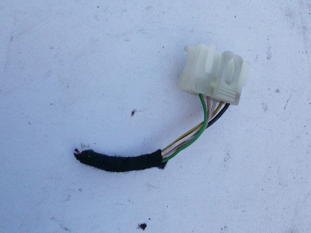 197947 Fiat Doblo  2005-2009 hátsó lámpa elektromos csatlakozó 51755144