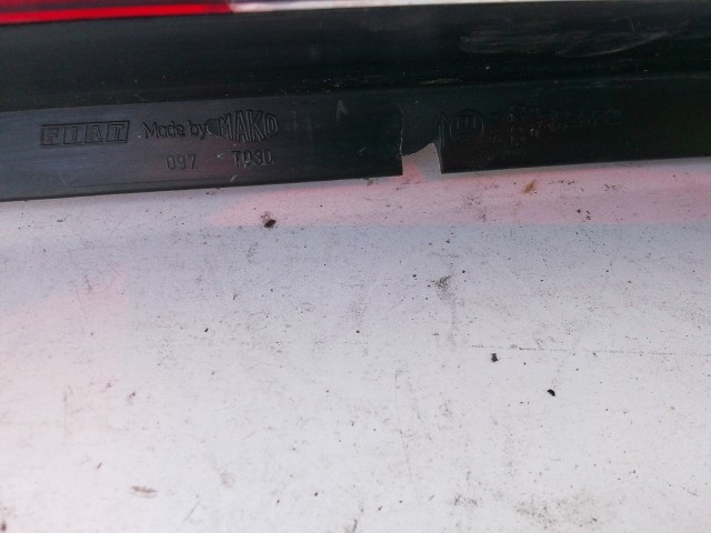 197944 Fiat Doblo 2005-2009 bal hátsó lámpa, a képen látható sérüléssel