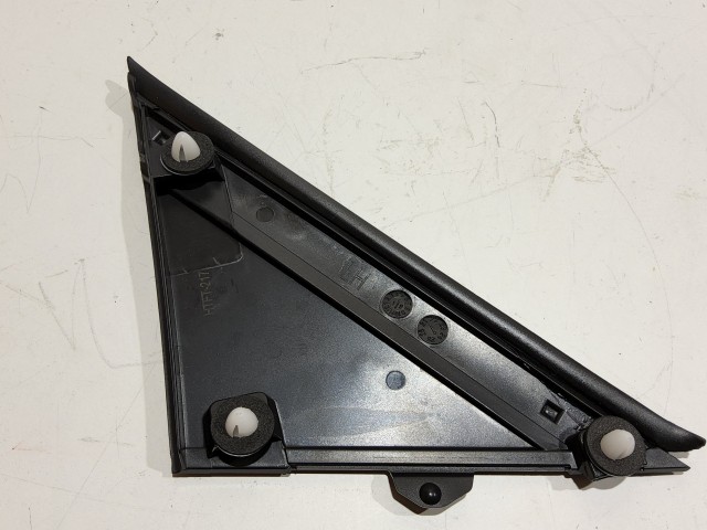 Fiat 500 utángyártott bal első külső műanyag fényes fekete 