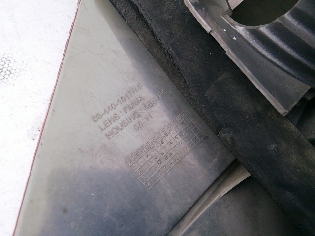 197897 Mercedes Benz C-Class W203 2001-2008 Lámpa , Fényszóró Használt  jobb hátsó