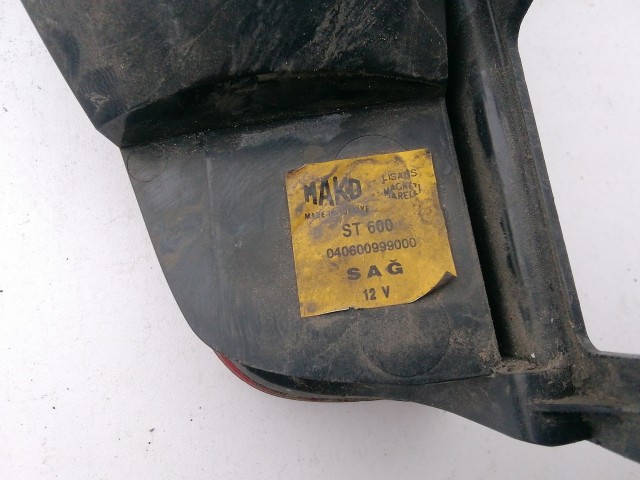 197889 Fiat Doblo 2000-2005 jobb hátsó lámpa, izzófoglalat nélkül!!!