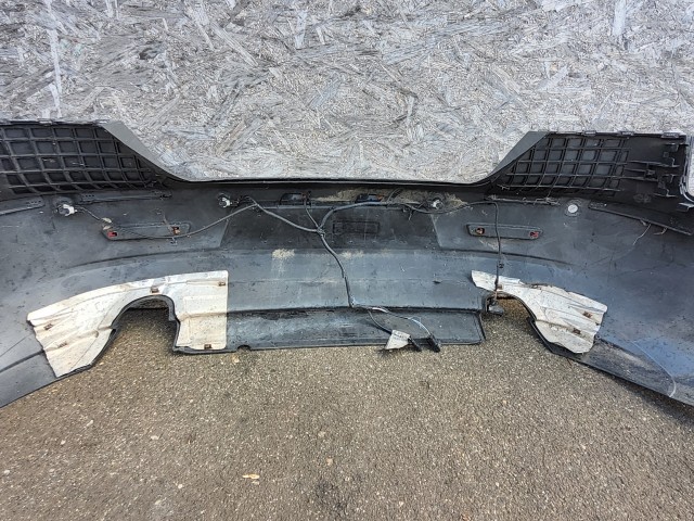 198197 Lökhárító Használt  hátsó Ezüst   a képen látható sérüléssel