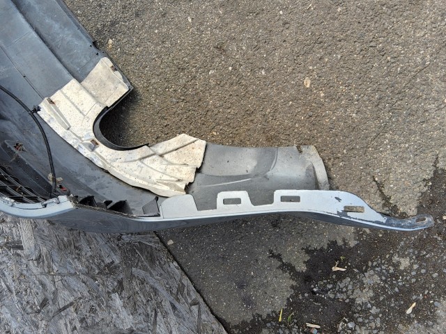 198197 Lökhárító Használt  hátsó Ezüst   a képen látható sérüléssel