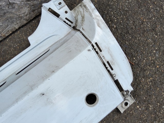 198199 Smart Lökhárító Használt  hátsó középső Fehér  