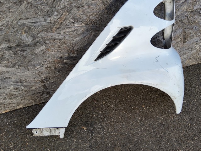 198201 Lökhárító Használt  bal hátsó Fehér  