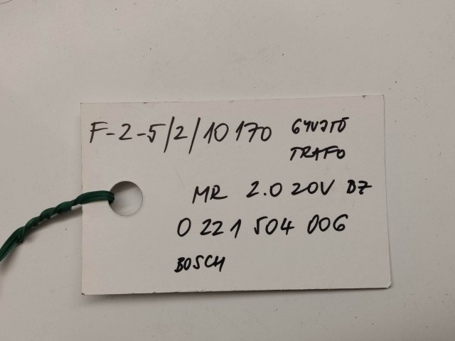 Fiat Bravo, Marea, Lancia Kappa 2,0 20v benzin gyújtótrafó 46403328 ,  0221504006