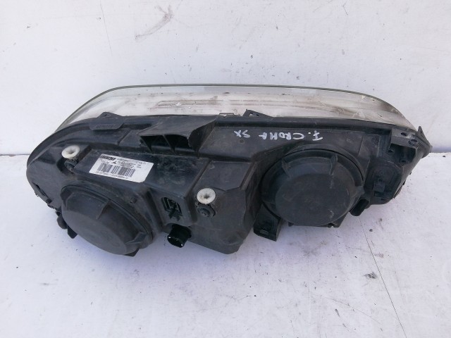 198394 Fiat Croma  2005-2008 Lámpa , Fényszóró Használt  sima bal első  a képen látható sérüléssel