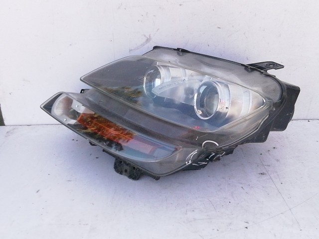 198383 Fiat Ulysse 2001-2010 Lámpa , Fényszóró Használt  sima bal első  a képen látható sérüléssel