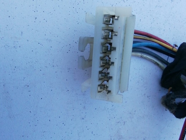 198575 Fiat Multipla 2003-2010 hátsó lámpa elektromos csatlakozó 51720552