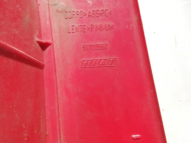 198576 Fiat Multipla 2003-2010 jobb hátsó lámpa, izzófoglalat nélkül!!!