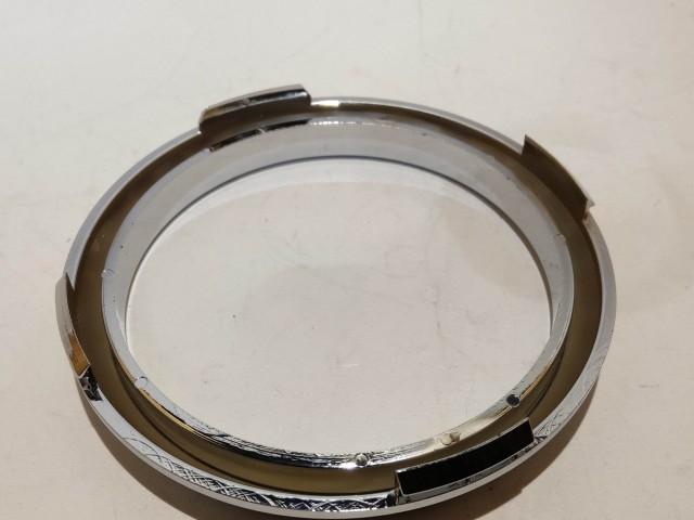 Ford Fiesta 2013-2017 Focus, C-max utángyártott új első ködlámpa króm, keret