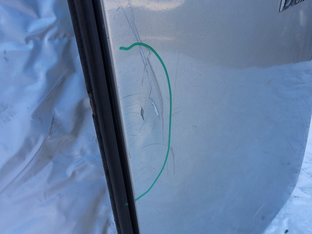 198641 Fiat Doblo 2000-2009 Jobb hátsó üveges raktérajtó, a képen látható sérüléssel