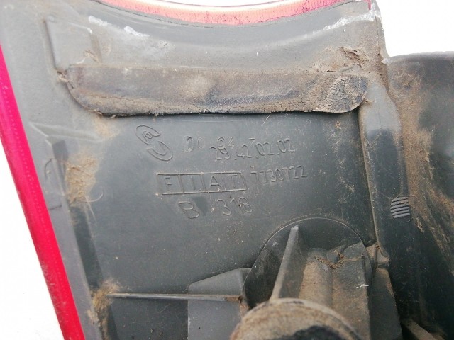 198499 Fiat Punto I.1993-1999 jobb hátsó lámpa, izzófoglalat nélkül 7730722