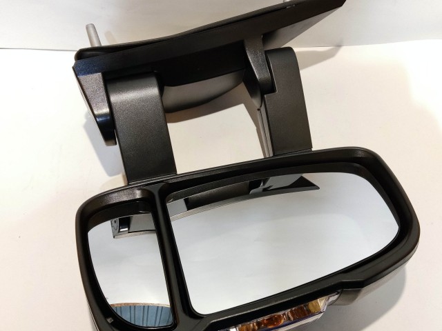 Fiat Ducato 2006- utángyártott új, közép hosszú jobb oldali visszapillantó tükör 8 vezetékes