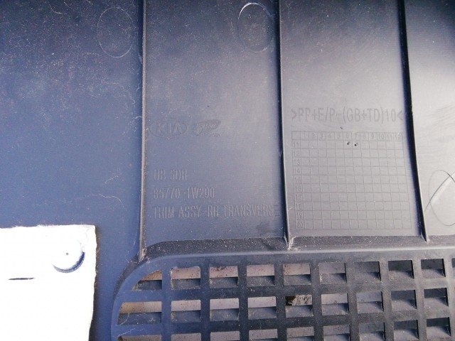 198488 Kia Rio 2011-2017 Hátfalkárpit 85770-1W200