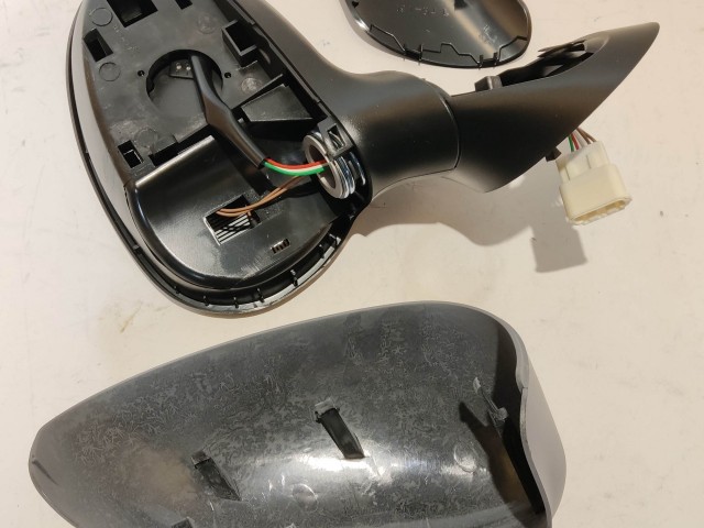 Fiat 500 utángyártott új bal oldali visszapillantó tükör, 5 vezetékes, fényezhető