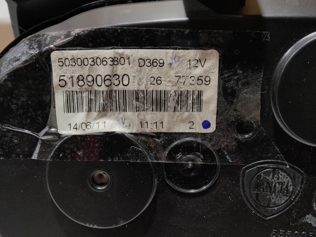 199065 Fiat Nouva Punto 2012-2013 óracsoport (kilóméteróra) 51890630