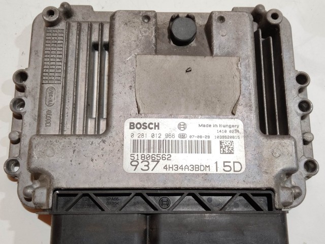 199254 Alfa Romeo Gt 1,9 16v Diesel 2003-2010 motorvezérlő szett 51806562 , 0281012966