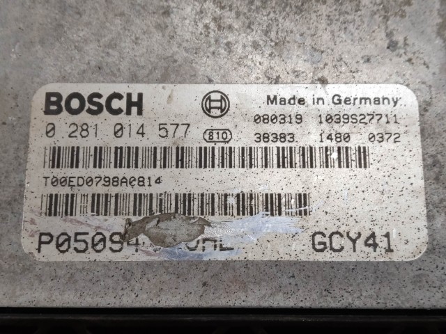 Dodge Journey 2,0 Diesel motorvezérlő 0281014577