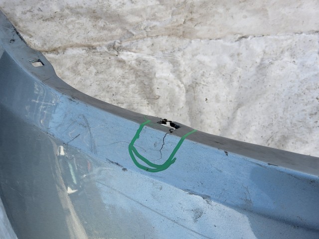 199190 Fiat Bravo 2007-2014 első lökhárító, a képen látható sérüléssel