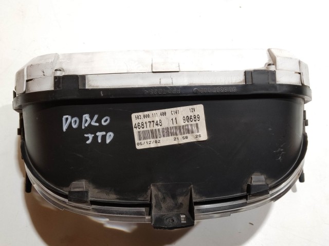 199418 Fiat Doblo 2000-2005 óracsoport (kilóméteróra) 46817748
