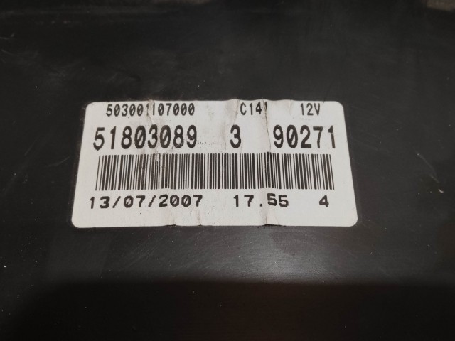 199429 Fiat Grande Punto  2005-2009 benzines óracsoport (kilométeróra) 51803089