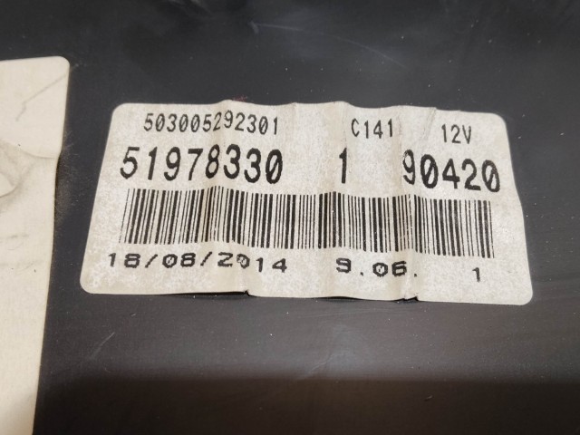 199433 Fiat My Punto Diesel óracsoport (kilóméteróra) 51978330