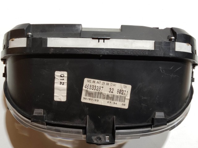 Fiat Punto III. 2003-2010 óracsoport (kilóméteróra) 46833397