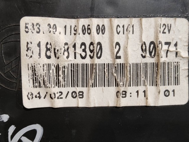 Lancia Musa 2004-2012 óracsoport (kilométeróra) 51808139