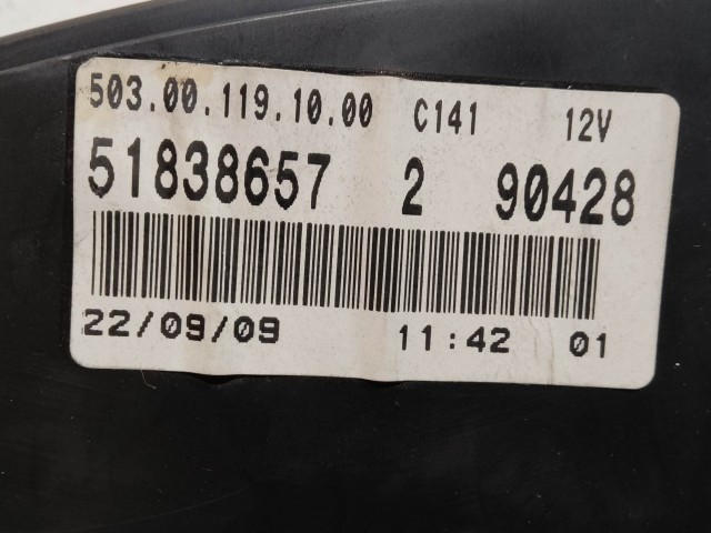 Lancia Musa 2004-2012 Óracsoport 51838657