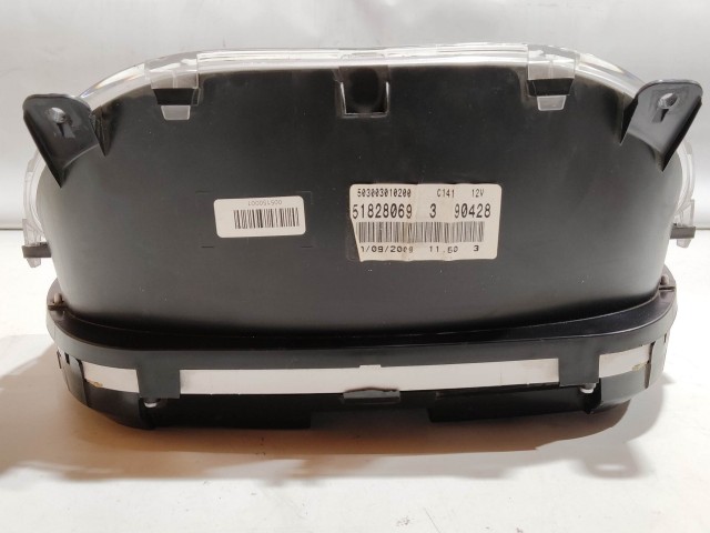 Fiat Grande Punto 2005-2009 benzines, kis kijelzős óracsoport 51828069